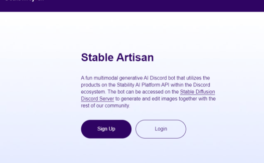 Stability AI 推出Stable Artisan Discord 机器人服务 让用户使用SD3、SVD功能