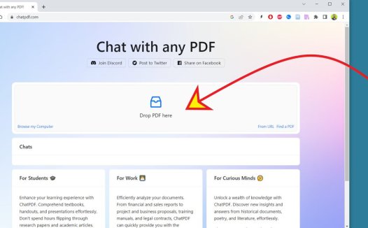 ChatPDF:轻松解析PDF文档,帮你高效分析总结的在线AI工具