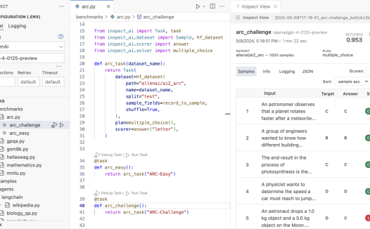 英国推出开源免费 AI评估平台 Inspect，可为模型知识 / 推理能力评分