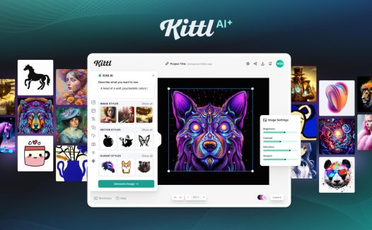 Kittl：专为平面设计打造的一站式设计工作平台