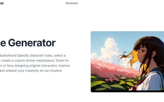 AI Anime Generator:AI动漫插图生成器,能够快速生成高质量的动漫插图