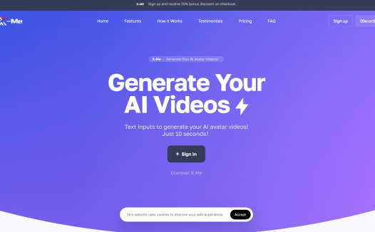 X-Me：一款能够生成具有用户面部特征和声音的AI头像视频工具