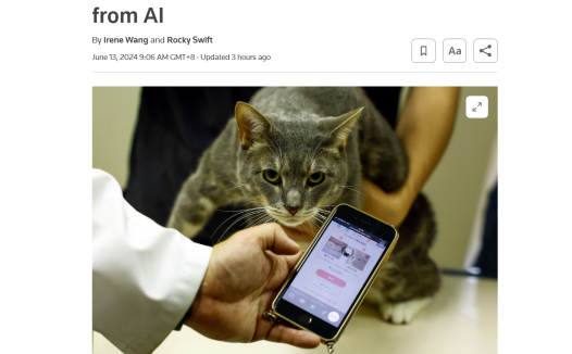 日本初创公司 Carelogy 推出养宠 App:借助 AI 帮主人识别爱猫是否感觉疼痛