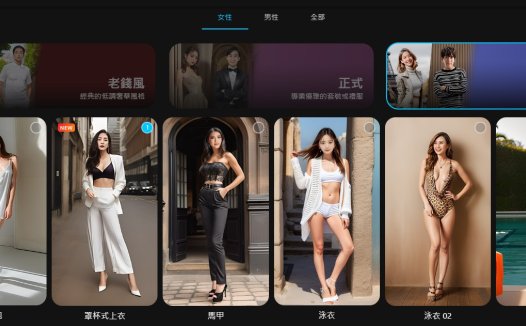 MyEdit：AI换衣线上工具，自选风格模特穿搭