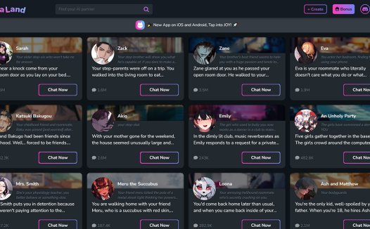 Monaland：零一万物推出的AI角色扮演聊天互动平台