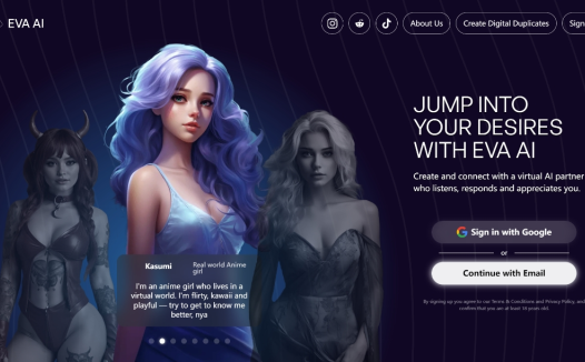 EDEN AI：虚拟AI伴侣，可以与用户进行对话，并提供情感支持和互动