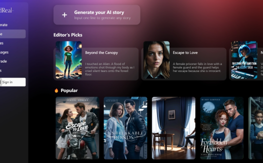 MidReal:AI小说神器,在线AI内容和故事创作工具