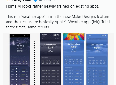 Figma涉嫌抄袭苹果应用设计 下架Make Designs功能