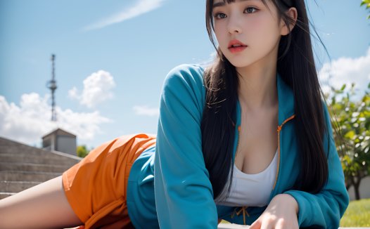 AI绘画Stable Diffusion人物写实模型,青春靓丽亚洲女孩人物摄影效果