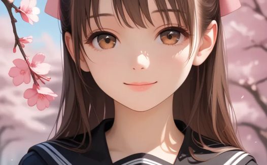AI绘画作品,用Stable Diffusion模型绘制精致的二次元插图