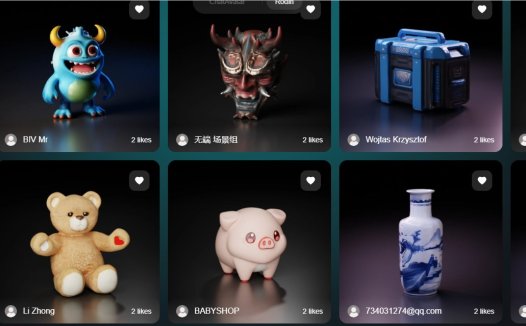 上海科技大学推新AI模型CLAY:从文字和图像生成详细3D物体