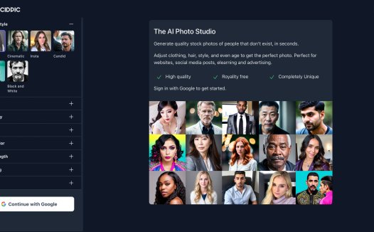 Lucidpic:AI生成虚拟人物,快速生成高质量虚构人物照片的优质高清图库