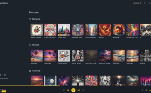 开源AI音乐播放器Melodisco 收录30万首AI音乐