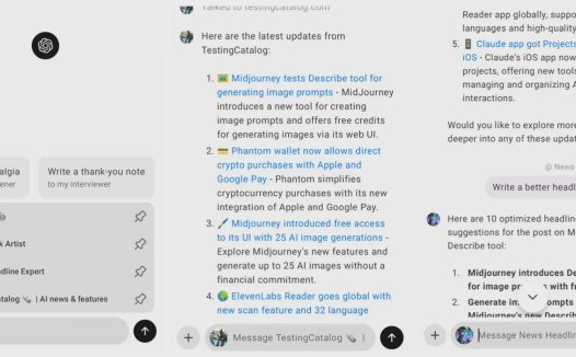 安卓 / macOS 版 ChatGPT AI 应用现支持“@”,可无缝切换不同 GPT模型