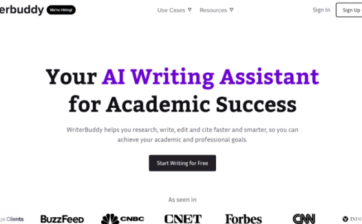 WriterBuddy:一款AI写作助手,为各类写作者设计的AI写作辅助工具