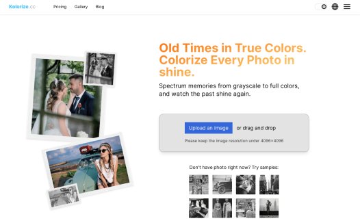 Kolorize:黑白照片AI上色工具,还原老照片的真实色彩