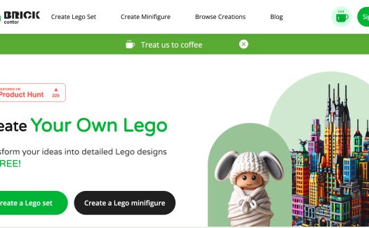 BrickCenter：AI乐高生成器，一个可以免费生成乐高设计图的网站