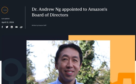 消息称 AI 大牛吴恩达将辞去 LandingAI 公司 CEO 一职