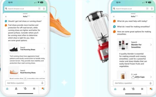 ​亚马逊在英国推出全新 AI购物助手 Rufus，向部分用户提供测试