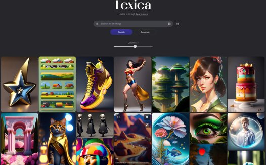 Lexica:AI图像搜索引擎,网站内有数百万张AI生成的图像