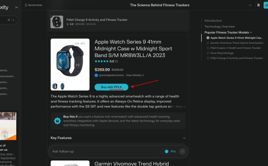 Perplexity AI 搜索测试 PPLX 支付系统:网购仅需点 2 下