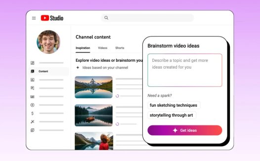 YouTube 将推出 AI“一站式服务”:可生成创意、标题、完整视频