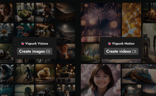 Vispunk Motion：一键生成逼真视频、动画的视频工具，轻松打造个性化短片与社交媒体内容