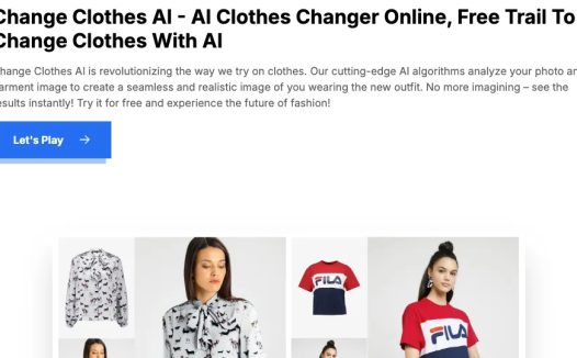 Change Clothes AI:在线换装工具,一键生成AI模特试衣图