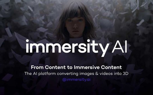 Immersity:静态图片转3D图片的在线AI工具,将2D图像和视频转换为3D视觉体验效果