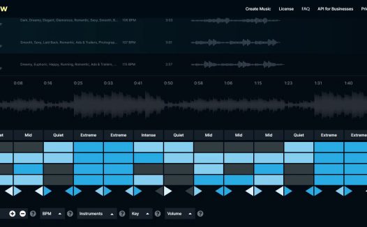 SounDraw:一款AI纯音乐创作工具,无需任何音乐创作知识便可创作歌曲