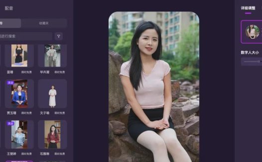 AI数字人制作工具,免费制作自己的AI数字人口播视频