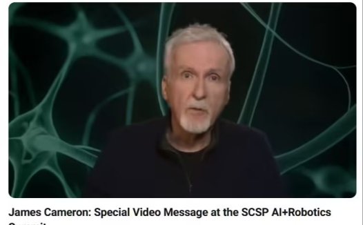 导演詹姆斯・卡梅隆畅谈 AI:希望能够再度推动电影制作技术的边界