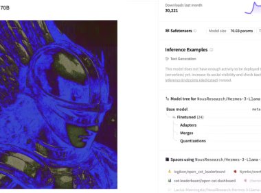 AI 初创公司推出 Nous Chat 聊天机器人，底层基于 Meta Llama 3.1 打造