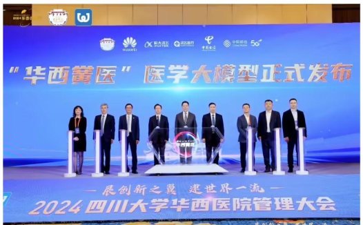 华西医院联合华为数据存储发布“华西黉医”医学大模型：集成 10 余类通用模型和 50 余类垂域模型