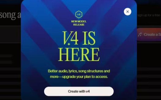 “乐坛 ChatGPT”歌曲生成平台 Suno 发布 v4 版本，引入 AI 歌词生成助手