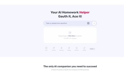 GauthMath:AI拍照搜题工具,字节在海外推出的AI学习辅助应用