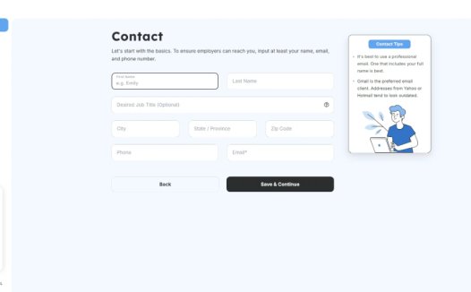 resumegenius：一款在线简历生成器，几分钟便可创建一份工作简历