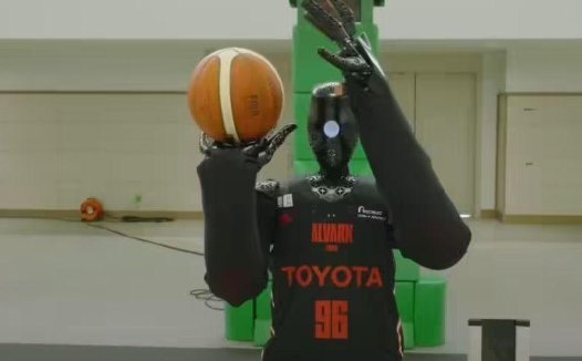 24.55 米，丰田人形机器人创下机器人最远投篮纪录