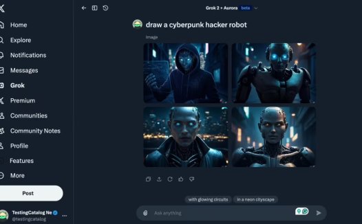 和 DALL-E 交锋：X 向 Premium 用户开放 Aurora 文生图 AI 模型