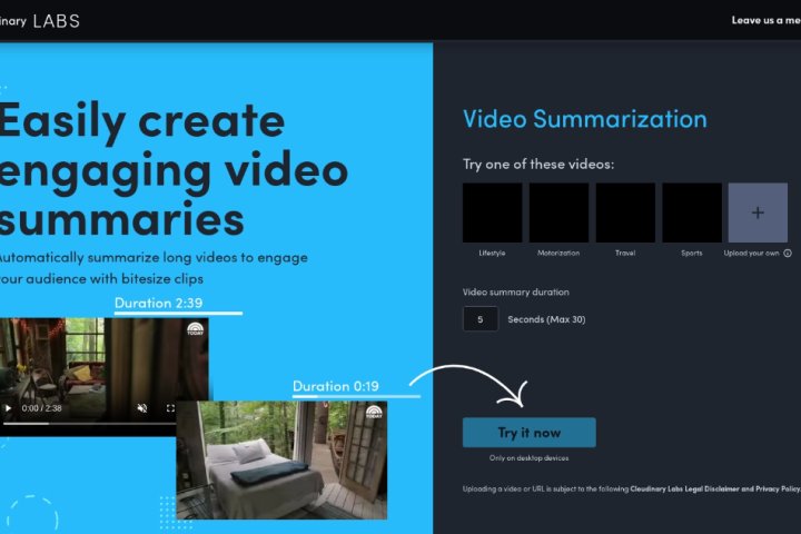 Video Summarization：视频剪辑工具，自动将长视频制作简短视频摘要 – AI-人工智能-1ai.net