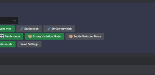 midjourney怎么用？Midjourney前置指令 /settings 讲解