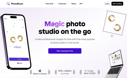 Photoroom：免费的ai背景抠图工具，帮助网商更快地编辑和生成图像