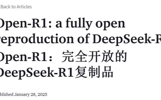 再加一把火、造福全人类，Hugging Face 号召打造完全开源版 DeepSeek R1 大模型