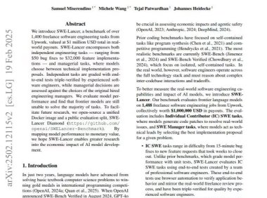 OpenAI 最新研究：当前 AI 模型仍无法媲美人类程序员