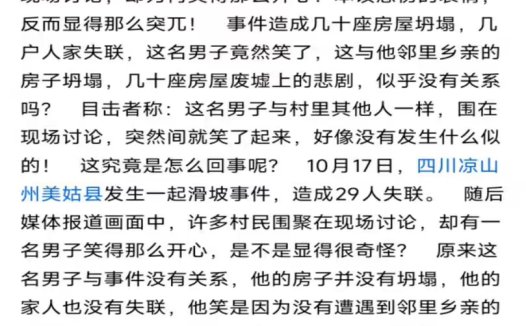 网民借 AI 编造“四川凉山山体滑坡”谣言,公安网安部门依法处罚