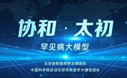 全国首个罕见病领域 AI大模型“协和・太初”发布，可进一步缩短确诊时间
