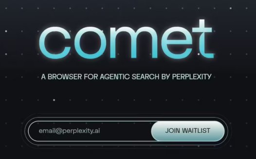 Perplexity 官宣“Comet”浏览器,主打“AI智能体搜索”