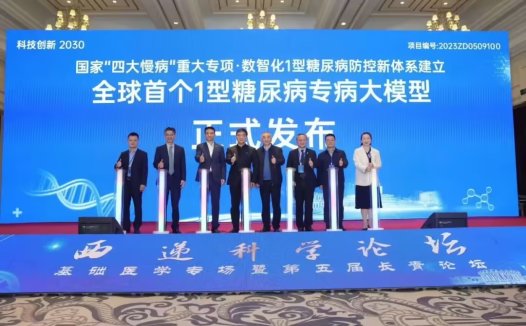 全球首个 1 型糖尿病专病大模型发布