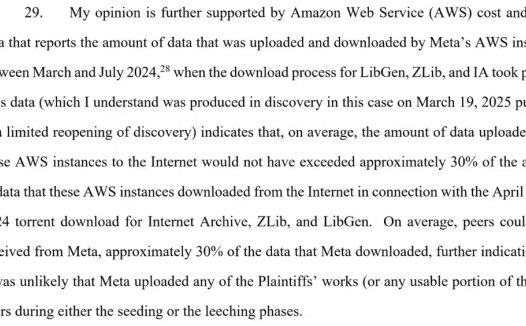 Meta 被曝助推数字盗版：30% 训练 AI 书籍遭二次传播