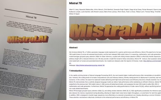 Mistral AI 推出 Mistral OCR API:宣称最快最准光学字符识别,千页 1 美元